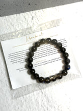 Load image into Gallery viewer, Labradorite Bracelet 10mm
