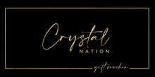 Load image into Gallery viewer, Crystal Nation Gift Voucher (PHYSICAL VOUCHER Sent to You)
