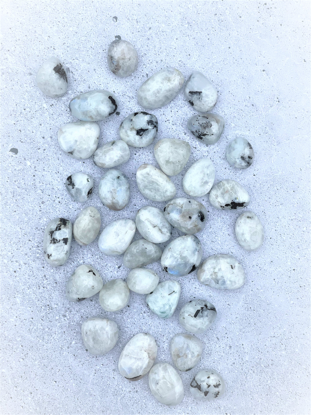 Rainbow Moonstone Tumbles - Intuitively Selected