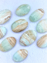 Load image into Gallery viewer, Caribbean Calcite Palmstones - Intuitively Selected
