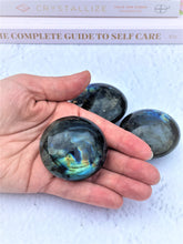 Load image into Gallery viewer, Labradorite Palmstones (Round) - Intuitively Selected
