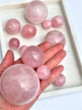 Load image into Gallery viewer, Rose Quartz Spheres - Intuitively Selected
