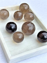 Load image into Gallery viewer, Smokey Quartz Spheres - Intuitively Selected
