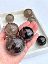 Load image into Gallery viewer, Smokey Quartz Spheres - Intuitively Selected

