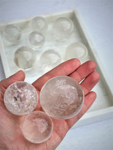 Load image into Gallery viewer, Clear Quartz Spheres - Intuitively Selected
