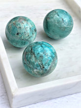 Load image into Gallery viewer, Amazonite Spheres - Intuitively Selected
