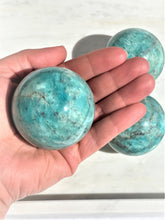 Load image into Gallery viewer, Amazonite Spheres - Intuitively Selected

