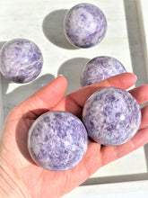 Load image into Gallery viewer, Lepidolite Spheres - Intuitively Selected
