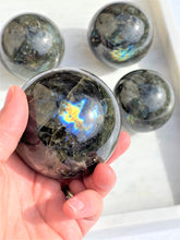 Load image into Gallery viewer, Labradorite Spheres - Intuitively Selected
