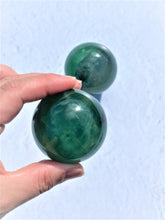 Load image into Gallery viewer, Fluorite Spheres (Green) - Intuitively Selected
