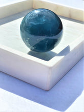 Load image into Gallery viewer, Fluorite Spheres (Blue) - Intuitively Selected
