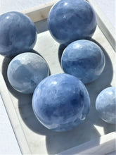 Load image into Gallery viewer, Blue Calcite Spheres - Intuitively Selected
