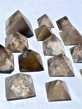 Load image into Gallery viewer, Smokey Quartz Pyramids - Intuitively Selected
