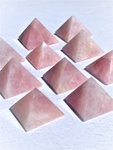 Load image into Gallery viewer, Rose Quartz Pyramids - Intuitively Selected
