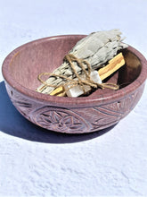 Load image into Gallery viewer, Cleansing Bundle with Soapstone Smudge Bowl (6 varieties)
