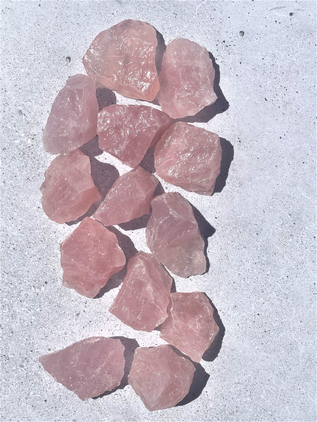 Rose Quartz Roughs - Intuitively Selected