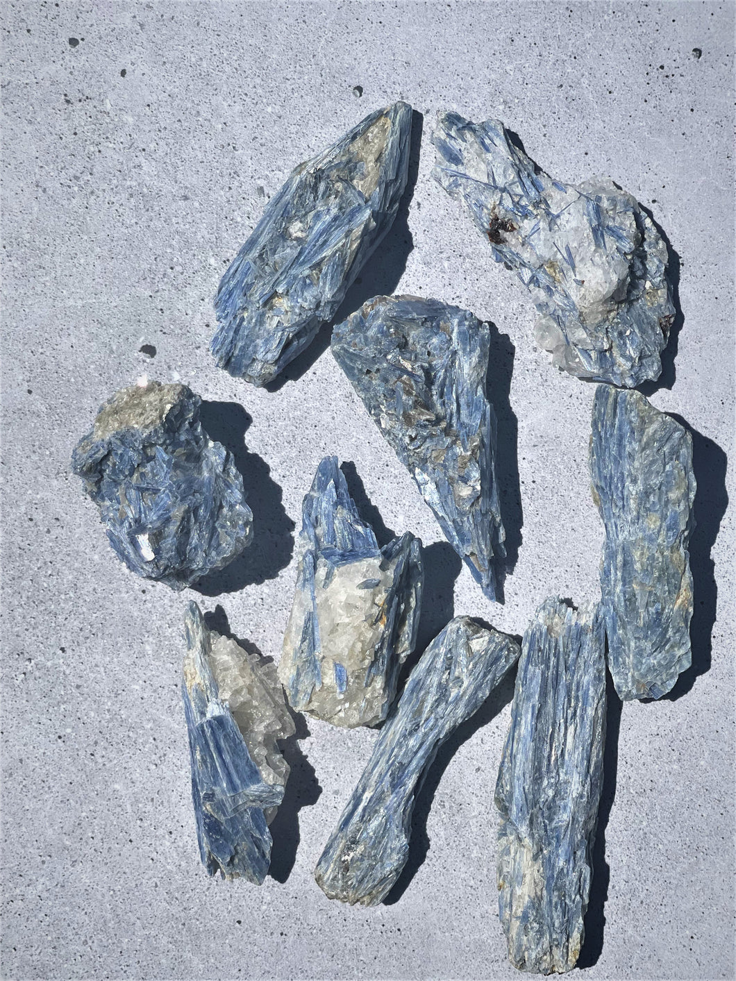 Blue Kyanite Roughs - Intuitively Selected