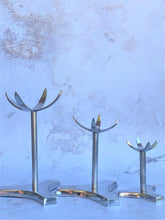 Load image into Gallery viewer, Tall Crystal Claw Stand - (Silver)
