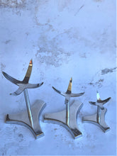 Load image into Gallery viewer, Tall Crystal Claw Stand - (Silver)
