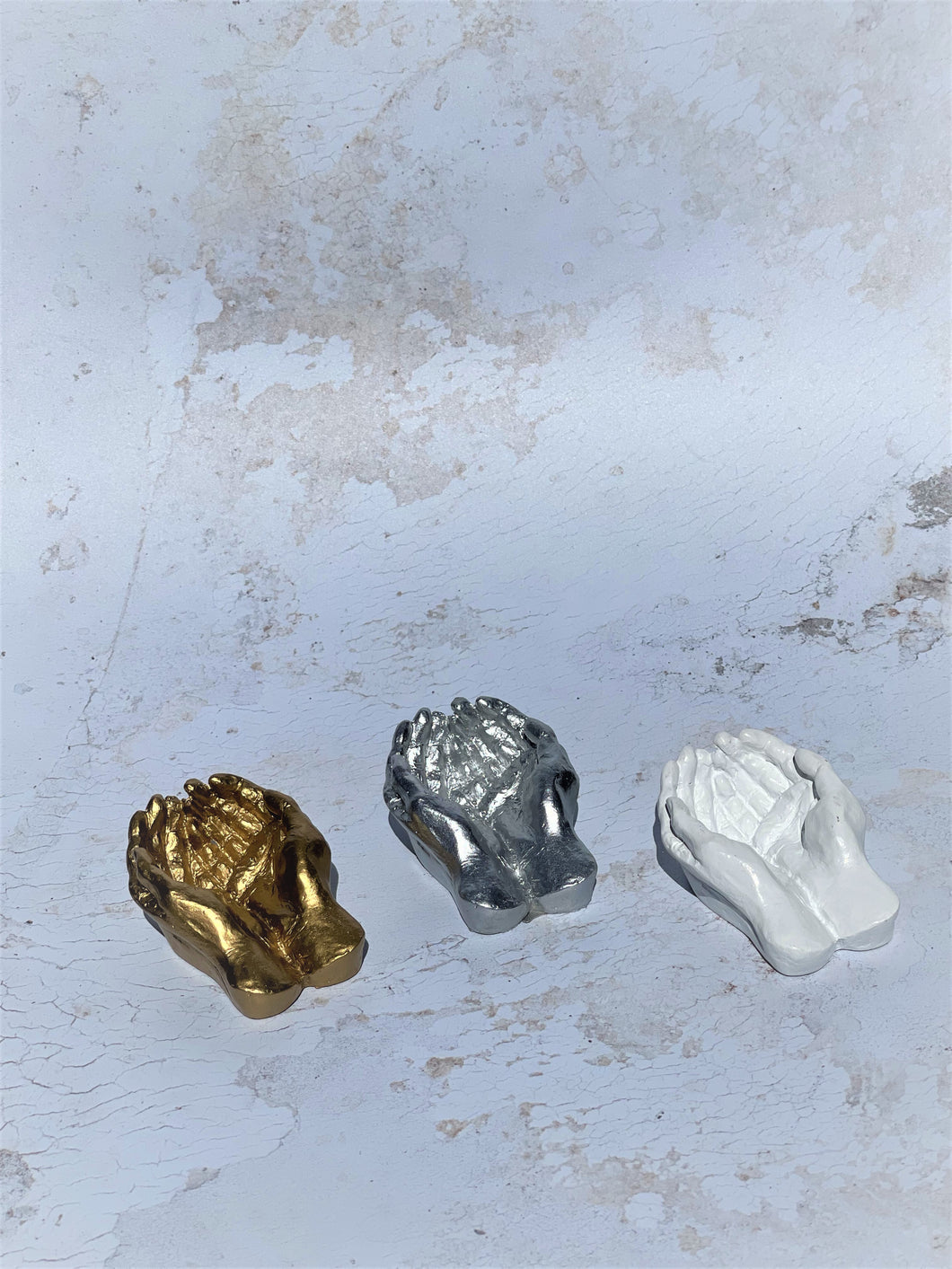 Giving Hands Crystal Sphere Display Stand