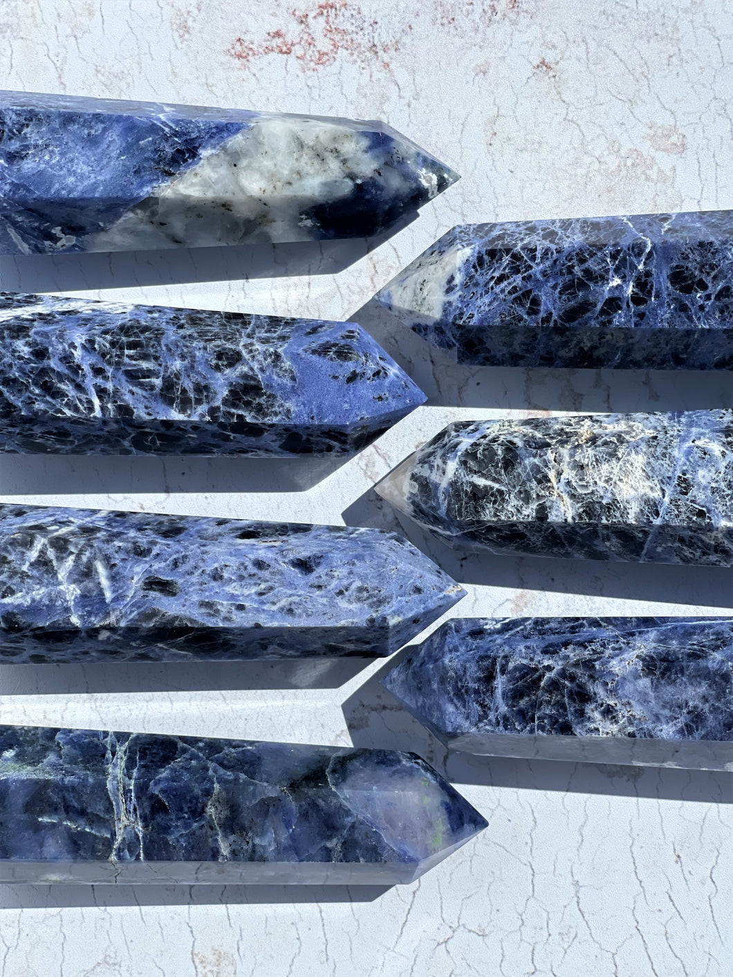 Sodalite Points - Intuitively Selected