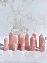 Load image into Gallery viewer, Rose Quartz Points - Intuitively Selected
