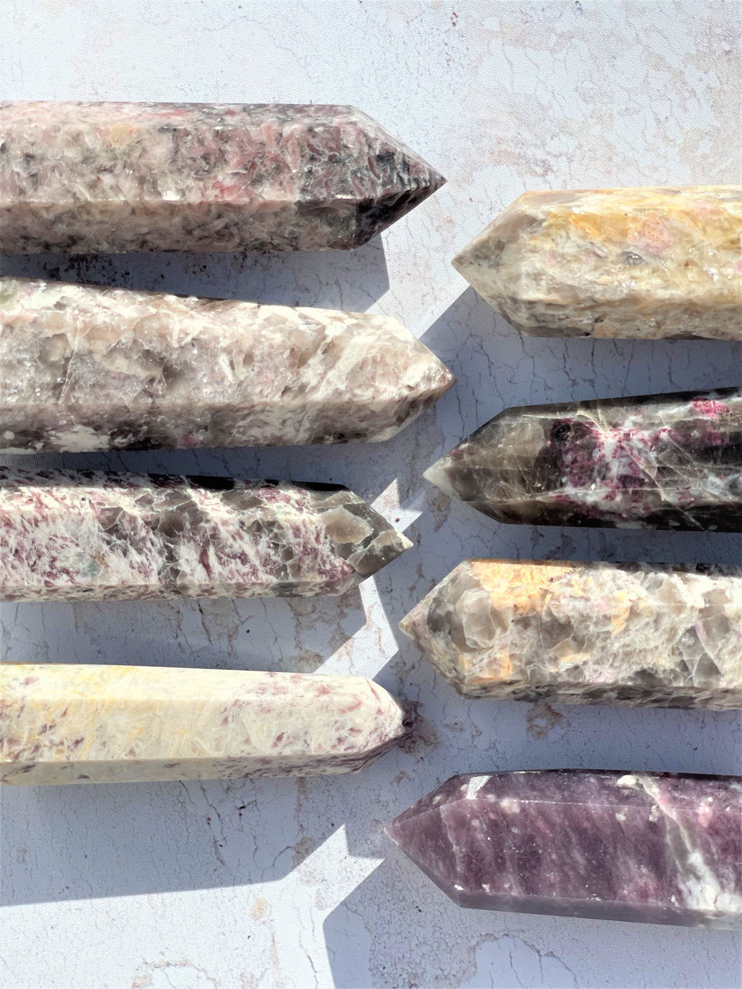 Pink Tourmaline Points - Intuitively Selected