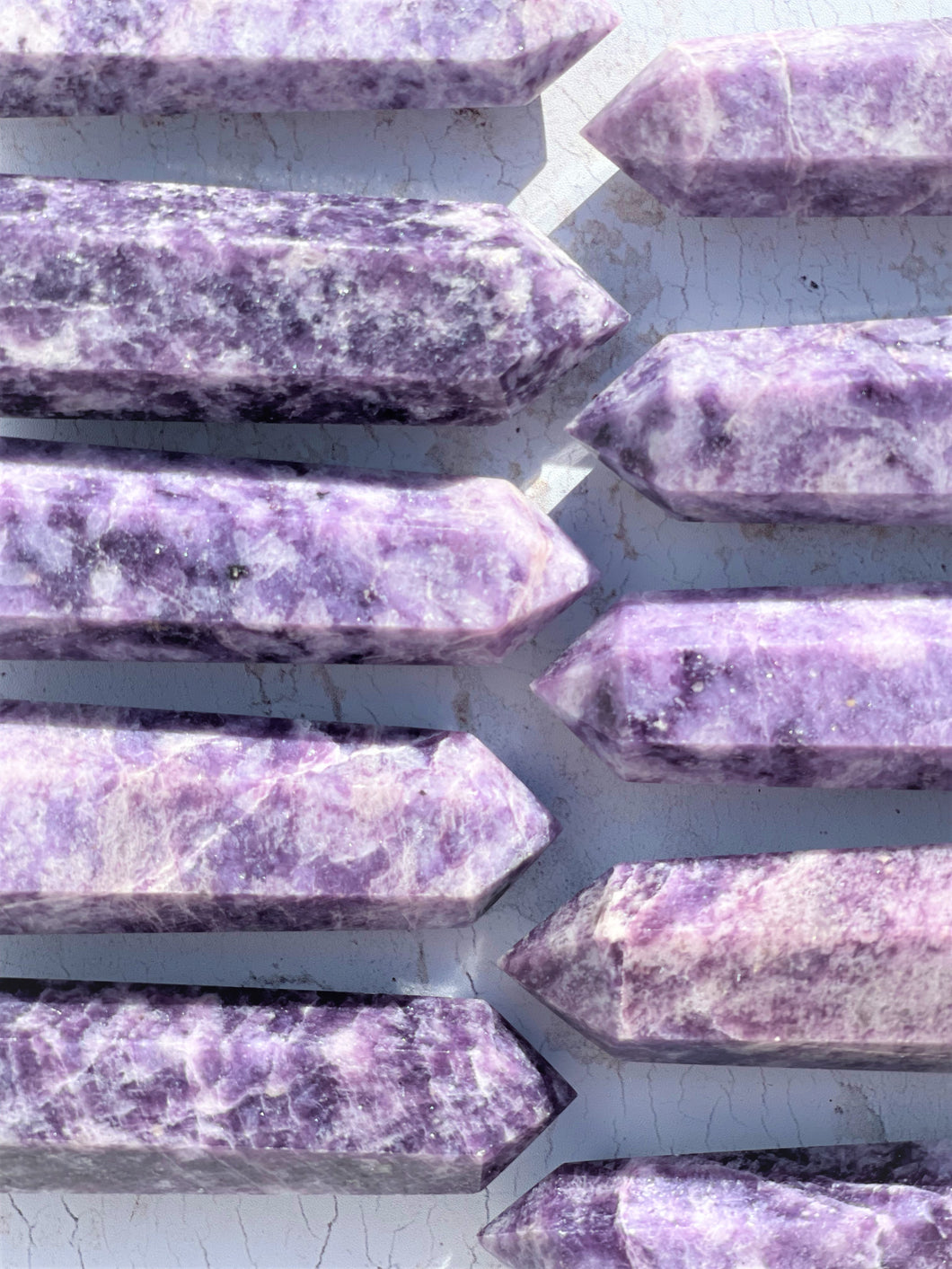 Lepidolite Points - Intuitively Selected