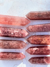 Load image into Gallery viewer, Strawberry Quartz Points - Intuitively Selected
