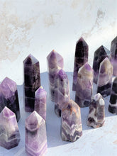 Load image into Gallery viewer, Chevron Amethyst Points - Intuitively Selected
