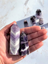 Load image into Gallery viewer, Chevron Amethyst Points - Intuitively Selected
