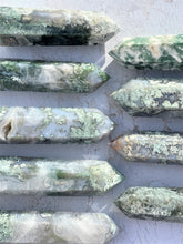 Load image into Gallery viewer, Moss Agate Points - Light Green - Intuitively Selected
