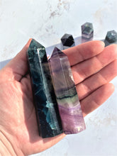 Load image into Gallery viewer, Fluorite Points (Rainbow) - Intuitively Selected
