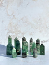 Load image into Gallery viewer, Fluorite Points (Green) - Intuitively Selected
