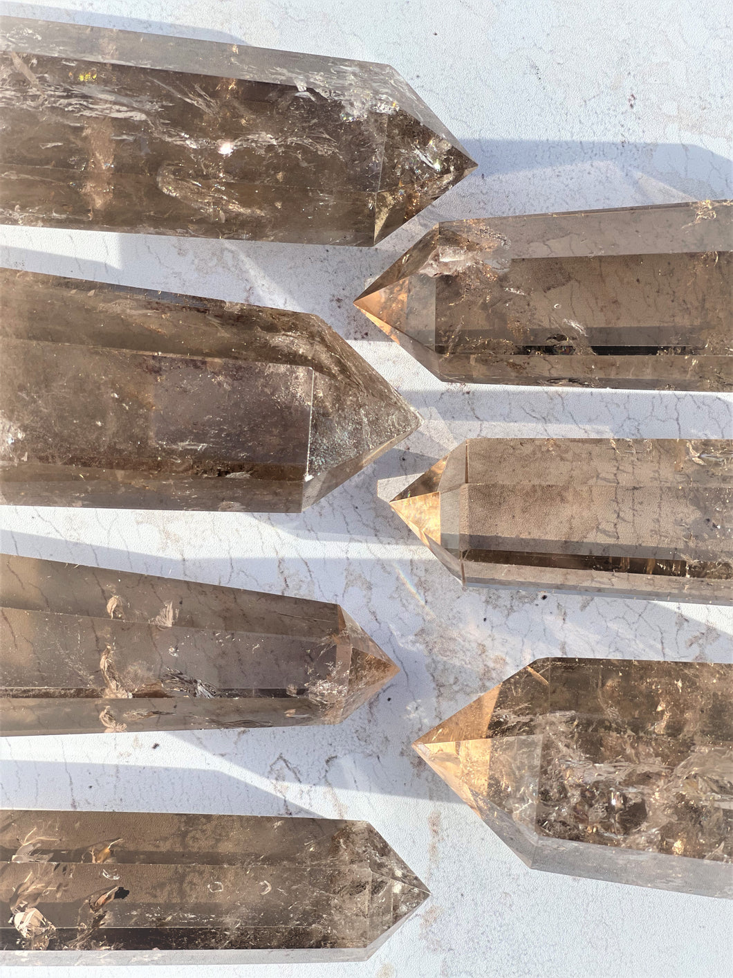 Smokey Quartz Points - Intuitively Selected