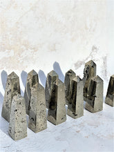 Load image into Gallery viewer, Pyrite Obelisks - Intuitively Selected
