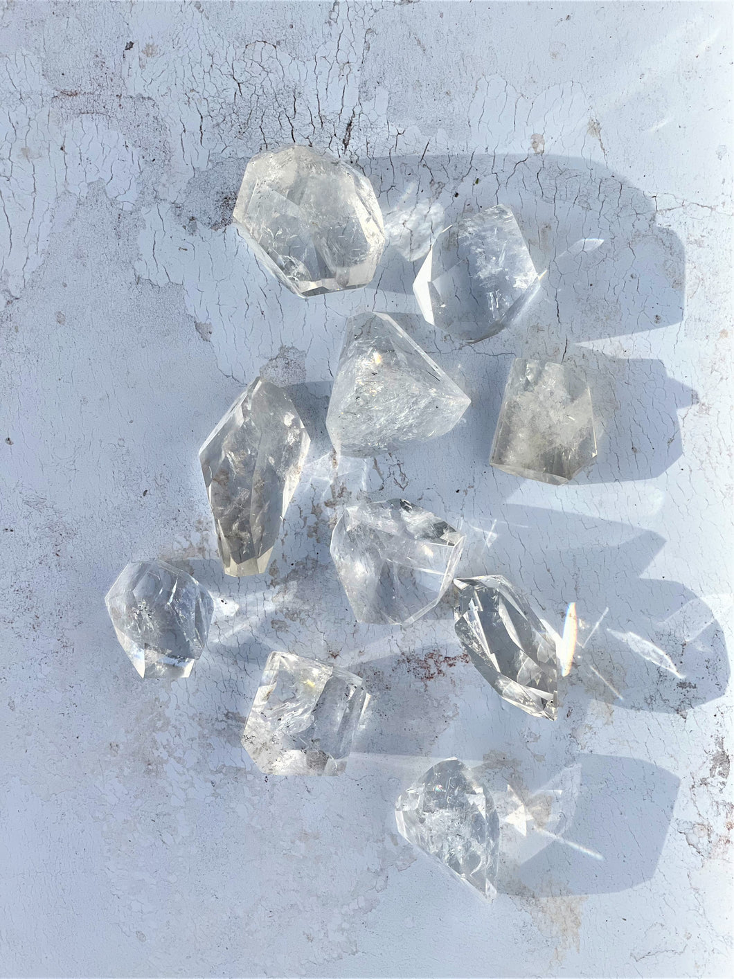 Clear Quartz Polished Roughs - Intuitively Selected