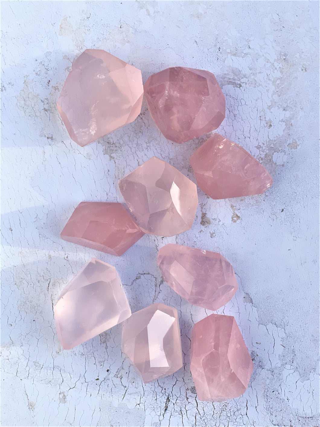 Rose Quartz Polished Roughs - Intuitively Selected