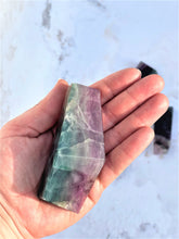 Load image into Gallery viewer, Fluorite Polished Roughs (Rainbow) - Intuitively Selected
