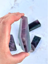 Load image into Gallery viewer, Fluorite Polished Roughs (Rainbow) - Intuitively Selected
