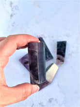 Load image into Gallery viewer, Fluorite Polished Roughs (Rainbow) - Intuitively Selected

