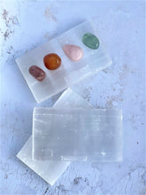 Load image into Gallery viewer, Selenite Charging Plates (Rough Finish) - Intuitively Selected
