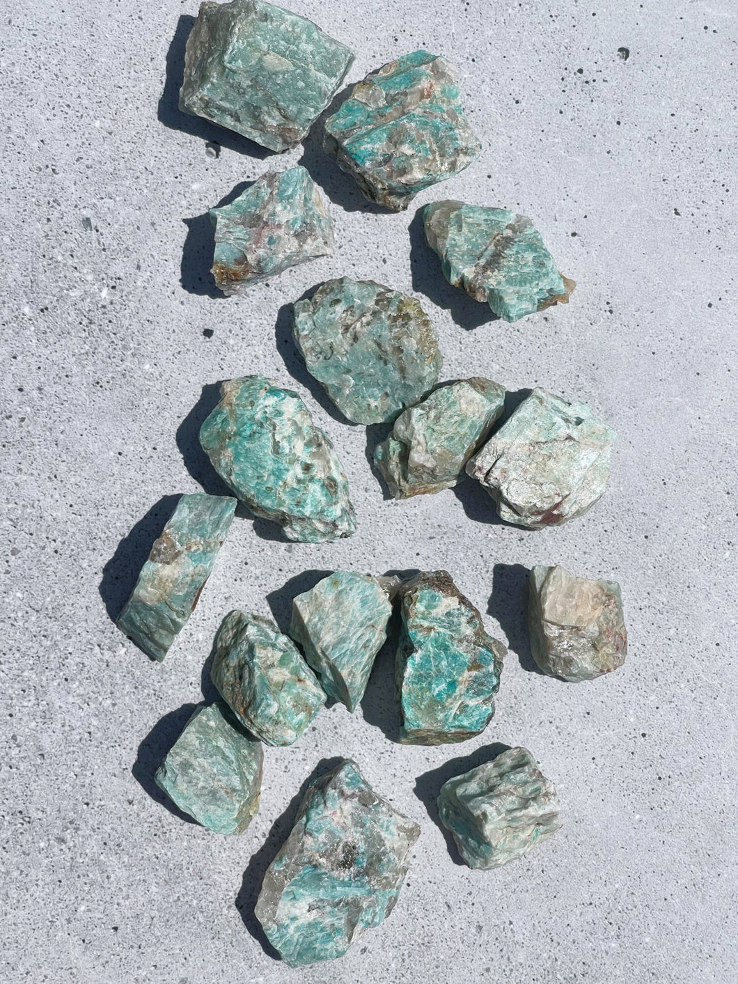 Amazonite Roughs - Intuitively Selected