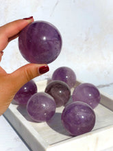 Load image into Gallery viewer, Amethyst Spheres - Intuitively Selected
