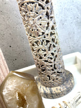 Load image into Gallery viewer, Soapstone Incense Tower
